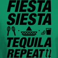 thumbnail image 3 of CafePress - Fiesta Siesta Tequila Repeat Dark T Shirt - Men's Classic Graphic Cotton T-Shirt, 3 of 4