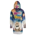 thumbnail image 2 of Happy New Year with Persian Fireworks Holiday Xmas Winter 2025 All Over Print 3D Hooded Duffle Toggle Coat Cat Lover Kitten Owner Gifts - 00025, 2 of 6