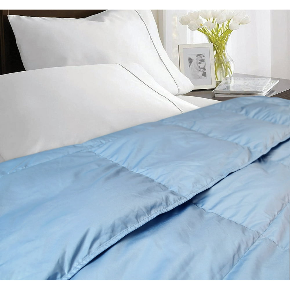 Down Quilt for Summer, Ultra Soft Breathable Duck Down Comforter for