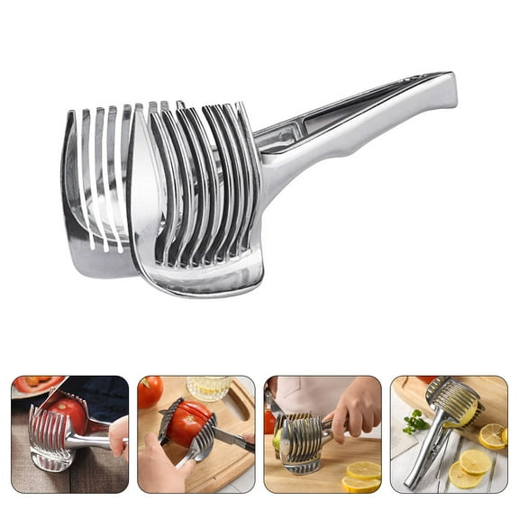 UPOUART Professional Lemon Slicer Kitchen Food Slicer Stainless Steel Citrus Cutter