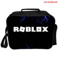 thumbnail image 1 of Roblox-Bolsa de almuerzo con estampado Digital para estudiantes, bolsa de comida a todo Color con cremallera, portátil, para Picnic al aire libre, 1 of 4