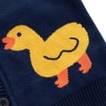 thumbnail image 5 of Giraffe Duck Print Sweater Jacket Cute Classic Cardigan Jacket Long sleeves Sweater Best Gift For Boys, 5 of 9