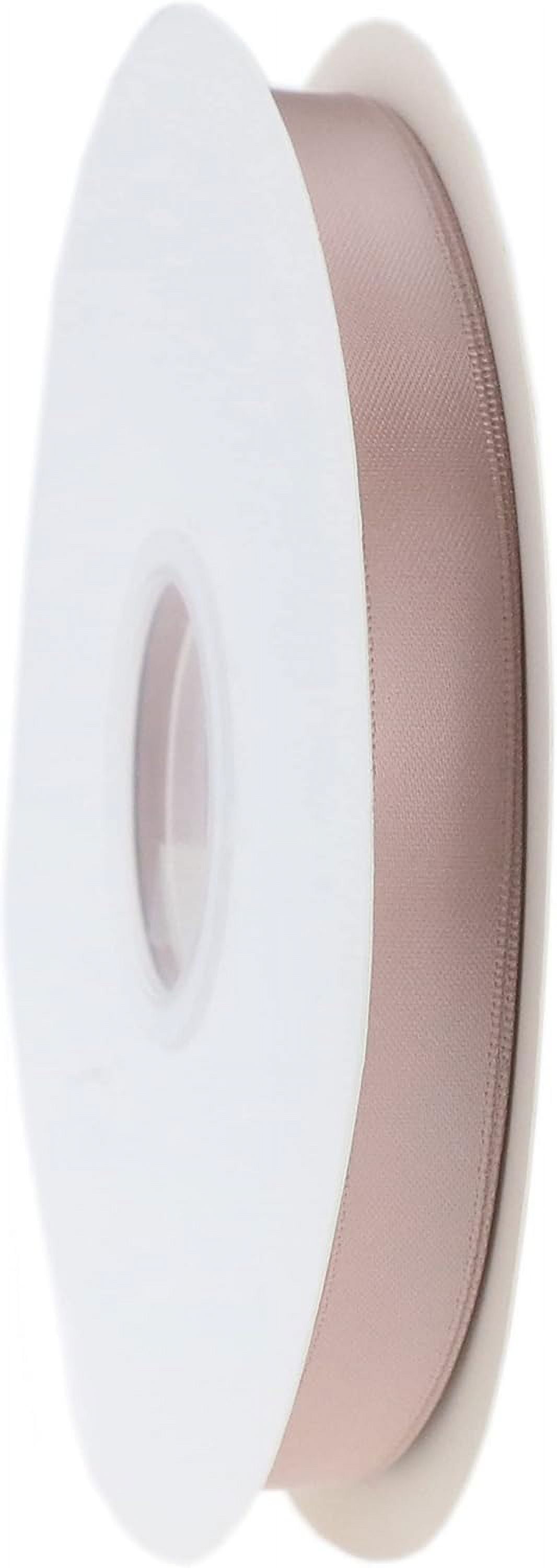 NANAHuang Terracotta Ribbon Satin Ribbon 1/2 Inch for Gift Wrapping Burnt Orange Ribbon for Wedding Invitation Card Hair Ribbon for Crafts Flower Bouquet Tree - 50Yards