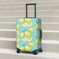 thumbnail image 5 of Yiaed Yellow Lemon Print Travel Luggage Cover Suitcase Protector Fits 18-32 Inch Luggage Wheel Covers Patterned Elastic Luggage Anti-scratch（No luggage）-Large, 5 of 5