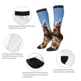 thumbnail image 3 of Logiee Close-Up Curious Squirrel Print Gift Stocking Stuffers,Adult Stockings,Novelty Socks,Funny Socks Birthday Running Walking Sleeping, 3 of 6