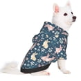 thumbnail image 2 of Sikiie Cute Rabbit Floral Dog Hoodie,Dog Clothes,Dog Sweatshirt ,Dog Shirt, Dog Clothes for Puppy Kitten Small Dogs Cats-Large, 2 of 7