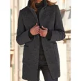 thumbnail image 2 of Chamarras Para Mujeres Otoño Invierno Abrigo De Lana, 2 of 4