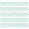 thumbnail image 3 of Matsuzay 50 Uds. De Clips para cultivo de vid, anillos de fijación ajustables para plantas de jardín, abrazaderas verticales de plástico Jardín y Patio, 3 of 6