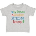 thumbnail image 3 of Inktastic Arizona Grandma Grandpa Love Me Boys or Girls Baby T-Shirt, 3 of 5