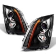 thumbnail image 6 of AKKON - For Cadillac CTS CTS-V OE Replacement Halogen Projector Headlights LH/RH Driver Passenger Lamps Black, 6 of 6