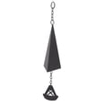 thumbnail image 4 of Wind Bell, Ring Hanging Courtyard Bell Decoration Spray Paint  Black Durable Anti Rust  For Home Garden, 4 of 8