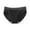 Black, variant on Kmdttou Seamless Underwear for Women's Solid Color Patchwork Briefs Panties Underwear Knickers Bikini Underpants (Regular & Plus Size)