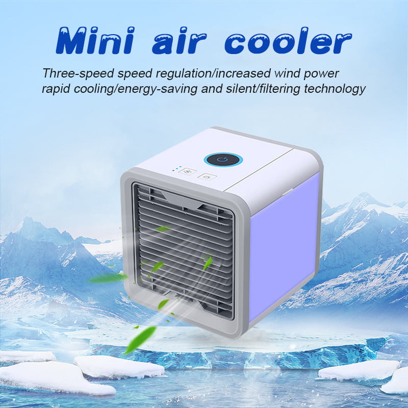 Portable Mini Air Conditioner Cooler Cooling Fan HumidifierPurifier Artic Office