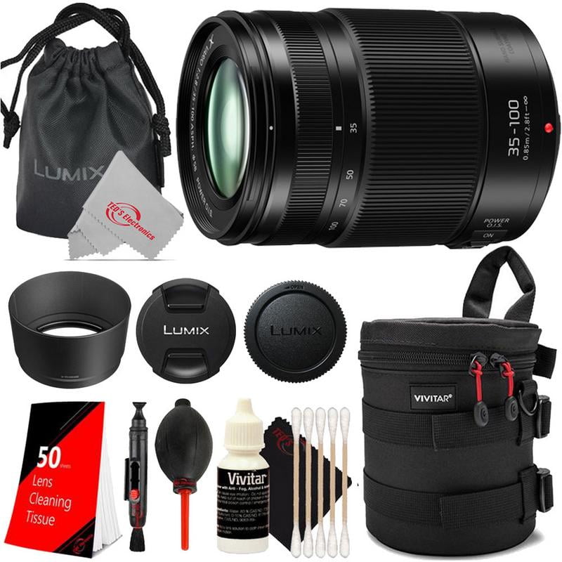 Panasonic Lumix G X Vario 35 100mm F2 8 Ii Power Ois Lens Black Accessory Kit Walmart Com Walmart Com Panasonic Lumix G X Vario 35 100mm F2 8 Ii Power Ois Lens Black Accessory Kit Walmart Com Walmart Com