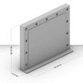 thumbnail image 6 of Boahaus Sivas Vanity Mirror with Hollywood Built-in Lights, HD Glass, White, 35.5"W, 6 of 9