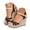 Black, variant on Womens Espadrilles Wedge Sandals Summer Strappy High Wedges Heel Slide Shoes Arch Support Casual Outdoor Sandal Size 7 Black