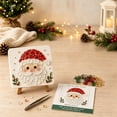 thumbnail image 4 of Mivyn Christmas Sea Glass Art Kit, DIY Mosaic Craft with Wooden Easel for Beginners & Adult, Festive Christmas Making Supplies for Home Decor & Creative Handmade Gift, 4 of 6
