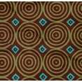 thumbnail image 4 of oneOone Organic Cotton Poplin Twill Fabric Diamond & Circle Block Decor Fabric Printed BTY 42 Inch Wide, 4 of 4