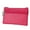 Red, variant on Windfall Women Genuine Leather RFID Blocking Mini Wallet Key Ring Zip Coin Purse