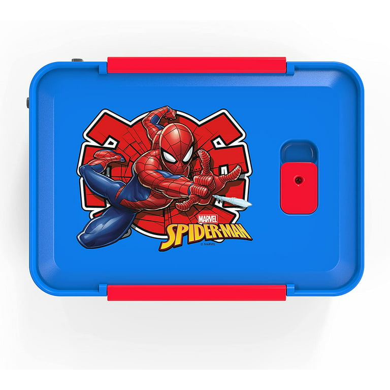 Yoobi x Marvel Spider-Man Bento Box and Ice Pack - 3 Compartment Lunch Box,  Dishwasher & Microwave S…See more Yoobi x Marvel Spider-Man Bento Box and