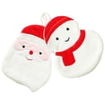 thumbnail image 2 of Water Absorbing Towel Hand Towels Assorted Color 2Pcs 10.2x7.9x0.2In, 2 of 6