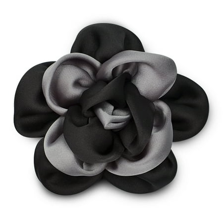 - Expo Int'l Satin Dimensional Flower Pin and Hairclip