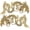 Gold-1, variant on Jiibva Sequin Gold Dragon Embroidered Sew On Sewing Applique Set, 2Pcs Chinese Style Patches for Clothing Bags 17x37cm