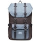 thumbnail image 1 of Mochila de viaje escolar KAUKKO para universidad flexible con portátil para 15 ", 22L (Nylon Greyblack) KAUKKO EP5-4-GREYCOFFEE, 1 of 5
