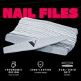 thumbnail image 2 of V Beauty Pure Zebra Nail File for Natural Nails 100/180 Grit - Fingernail Files for Shaping, Contouring & Finish Filing Gel & Acrylic Nail Edges - Nail Filer Shaper for Pedicure & Manicure, 50 pcs, 2 of 6