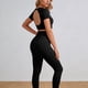 thumbnail image 1 of TaTaai Women Comfortable Stretchy Sports Yoga Set Fitness Active Wear Top & Bottoms Suit Ladies Workout Running Daily Wear Soft Breathable No Fading Versatile Outfit Gift, 1 of 9