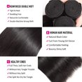 thumbnail image 3 of Mechones de pelo con cierre WOWQUEEN Straight 26 28 30+20, 3 of 9