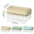 thumbnail image 3 of Ice Tray Household Food Grade Ice With Lid Ice Artifact Large Capacity Refrigerator Ice Storage Homemade Ice Cubes Suitable For Home Bars Ice Imcsc112 Brew Dice Game 6ft Initial Ring Dish Pineapple, 3 of 4