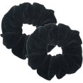 thumbnail image 1 of Pack Of 2 Large Velvet Headbandsblack, 1 of 1