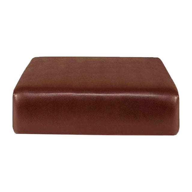 Housse de Coussin Extensible en Cuir PU pour Causeuse 1/2/3 Places, Housse de Siège