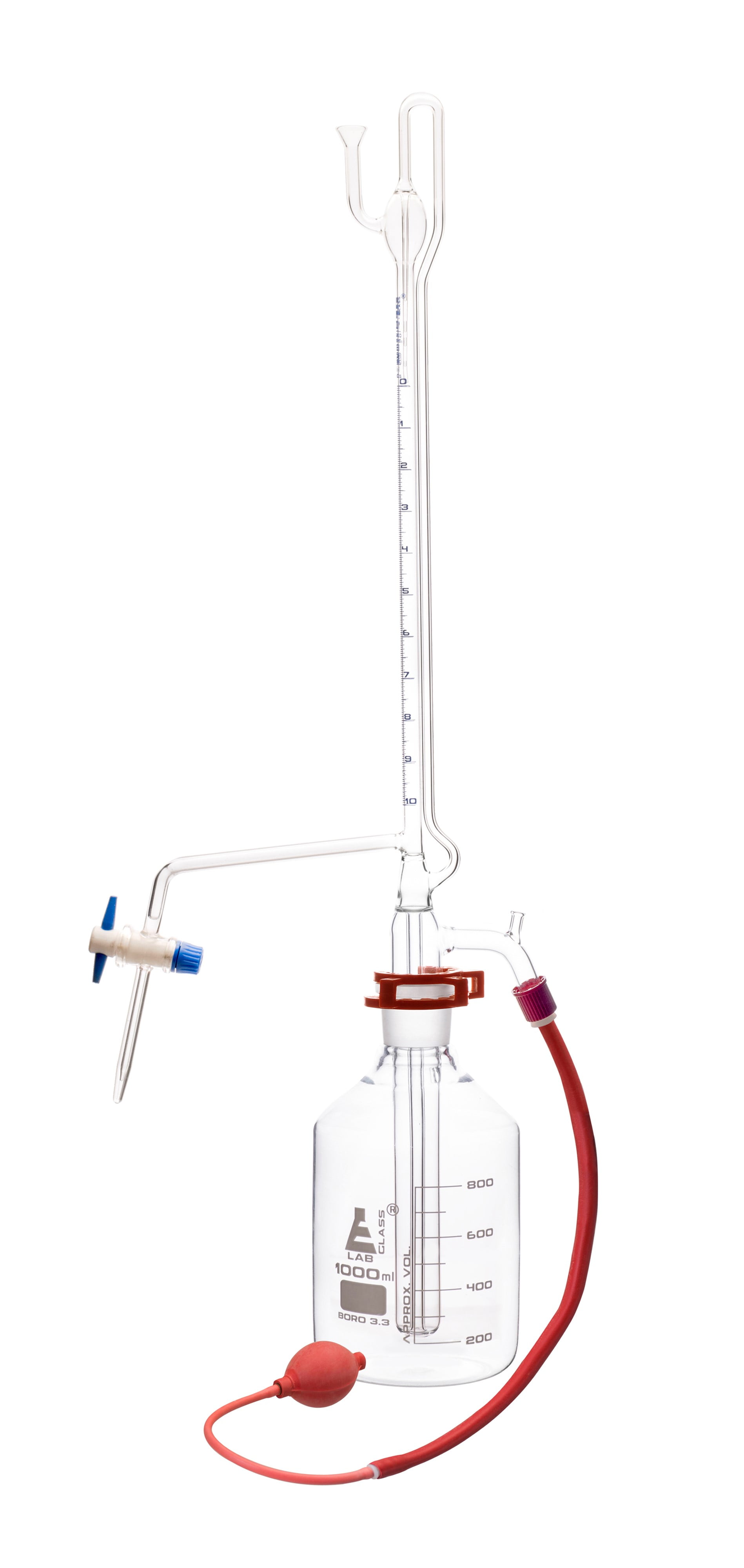 Automatic Zero Burette, 10ml Class A 29/32 Joint Size 0.03?ml