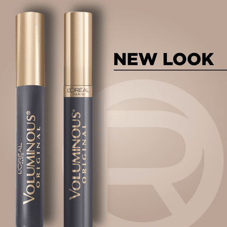 L'Oreal Paris Voluminous Original Washable Bold Eye Mascara, Black Brown, 0.28 fl oz