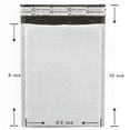 thumbnail image 2 of 1000 Count #0 6.5x10 Poly Self-Sealing Bubble Mailers Usable 6.5x9, 2 of 9