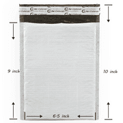 500 Count #0 6.5x10 Poly Bubble Mailers Wholesale Padded Shipping Envelopes