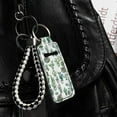 thumbnail image 3 of Yuyamidu Cactus Chapstick Holder Keychain Decor Elastic Lip Balm Holster Keychain Holder Portable Lipstick Organizer Keychain for Women Lip Gloss Accessories, Green, 3 of 6