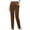 Brown, variant on Prolriy Corduroy Pants Women Fleece Lined Leggings Women High Waisted Thick Warm Soft Pants Thermal Casual Reg & Plus Size Pants Winter Pants for Women, Womens Pants Black L