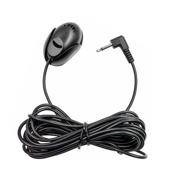 CSYANXING Noise Reduction 3.5mm Microphone for Car Stereo Systems Clear Voice Recording Hands Free 3m Cable