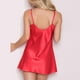 thumbnail image 2 of Gibobby Lenceria para mujer sexy Día de San Valentín Plus Falda de dormir para mujer, ropa interior, vestido de noche, tamaño de lencería íntima(Rojo, XXL), 2 of 5