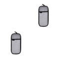 thumbnail image 3 of Matsuzay Estuche transparente para lápices, bolsa para bolígrafos, pegatina, papelería, bolsa Simple, suministros escolares, regalos, Blanco negro 2Conjunto, 3 of 6