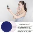 thumbnail image 3 of pitrice 7pcs Powder Puff Non-Latex Cosmetic Facial Powder Cushion Foundation Contour Makeup Pad Set, Blue, 3 of 7