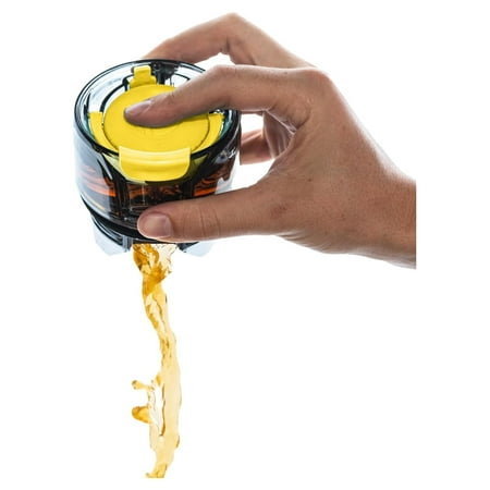 

ZRQarq Madic 6 | 20 oz Lid Replacement | Shot Dispenser | Leak Proof Lid | Resistant to Avoid Spills | Compatible with Most 20 oz (6 oz Capacity Sun-Day Yellow)