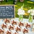 thumbnail image 3 of 25PCS Lucky Horseshoe Decor Wedding Favors for Guests, Vintage Metal Horseshoes with Tag Kraft Candy Box and Satin Ribbon, Rustic Horse Shoe Gifts for Wedding Party Kentucky Derby Decorations, 3 of 7