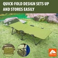 thumbnail image 4 of Ozark Trail Adult Quick Fold Speedy Camp Cot, Green, 79"x 33" x 16", 4 of 17