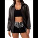thumbnail image 3 of Chaquetas de Holgadas de Larga con Solapa para Mujer, Moda Otoño 2025, Ropa de Invierno. Color Café XL, 3 of 10