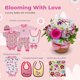 thumbnail image 2 of Set de regalo para bebés Nikki's Gift Baskets Deluxe Baby Blossom, 2 of 7