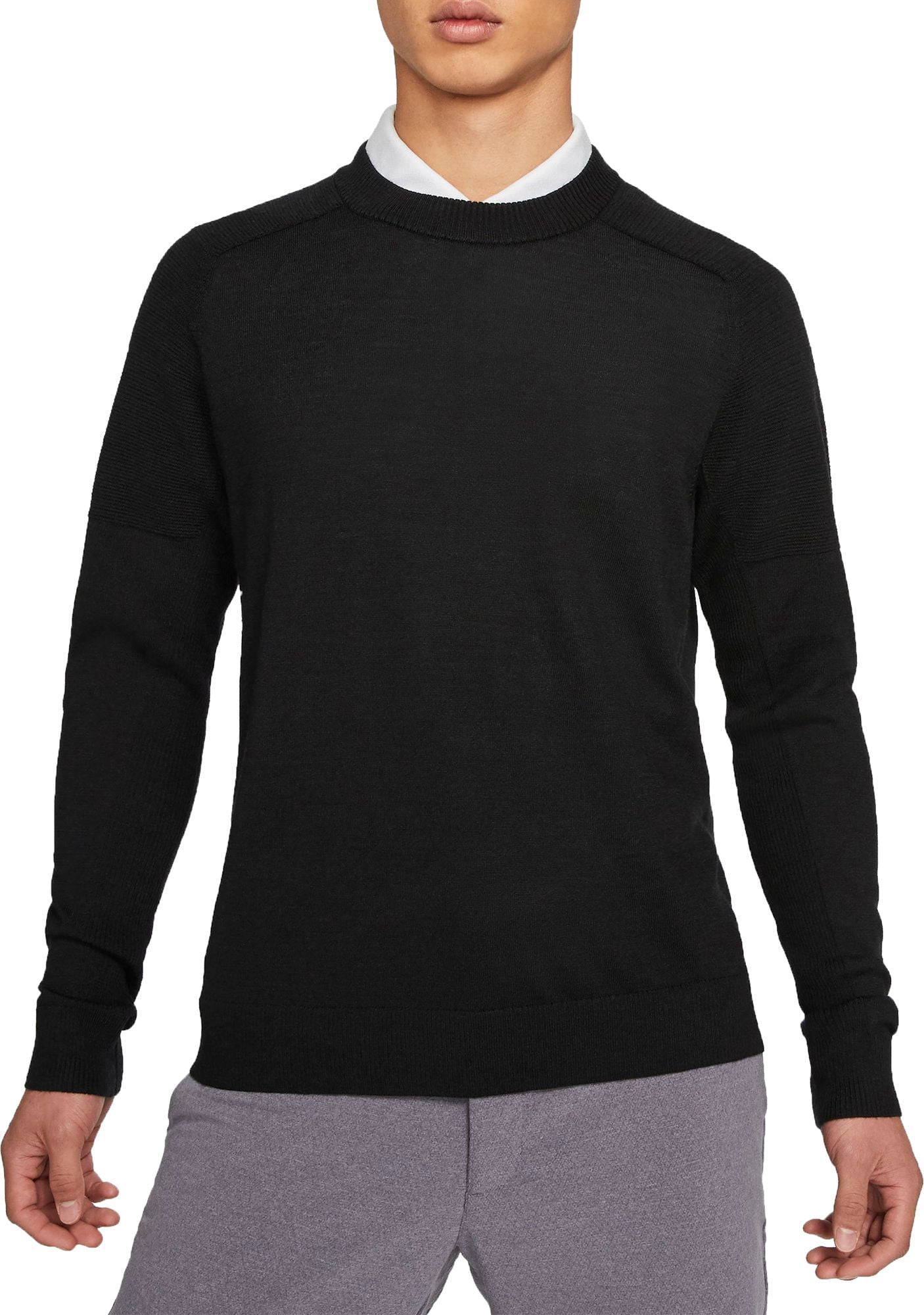 Tiger Woods Knit Golf Sweater, Black 